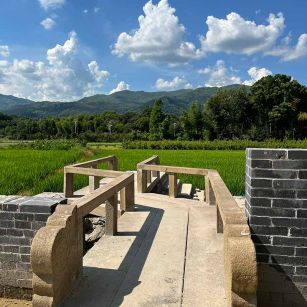 舟山花岗岩仿古石材景区使用案例