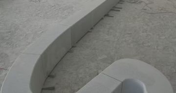 舟山 花岗岩整石坐凳拼装