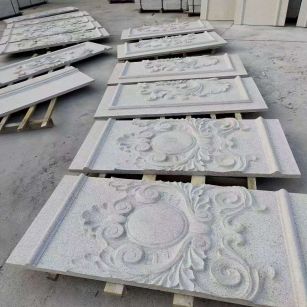 舟山 芝麻白干挂雕花板