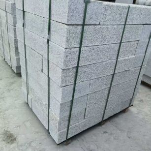 舟山 芙蓉白火烧两面路沿石