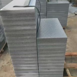 舟山 芝麻灰火烧面300*600*50地铺石材