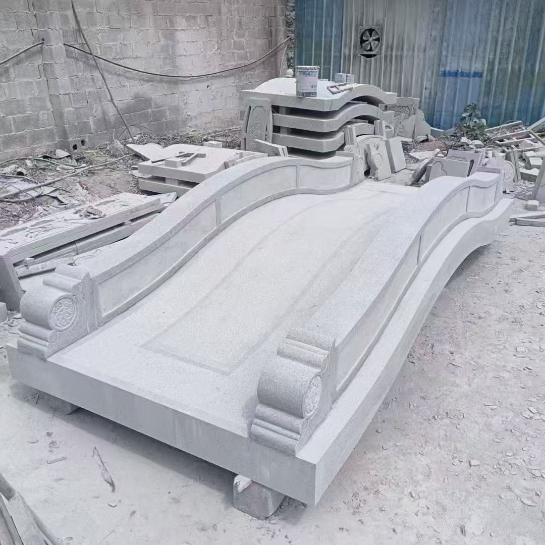 舟山 芝麻灰花岗岩园林景观 小石桥