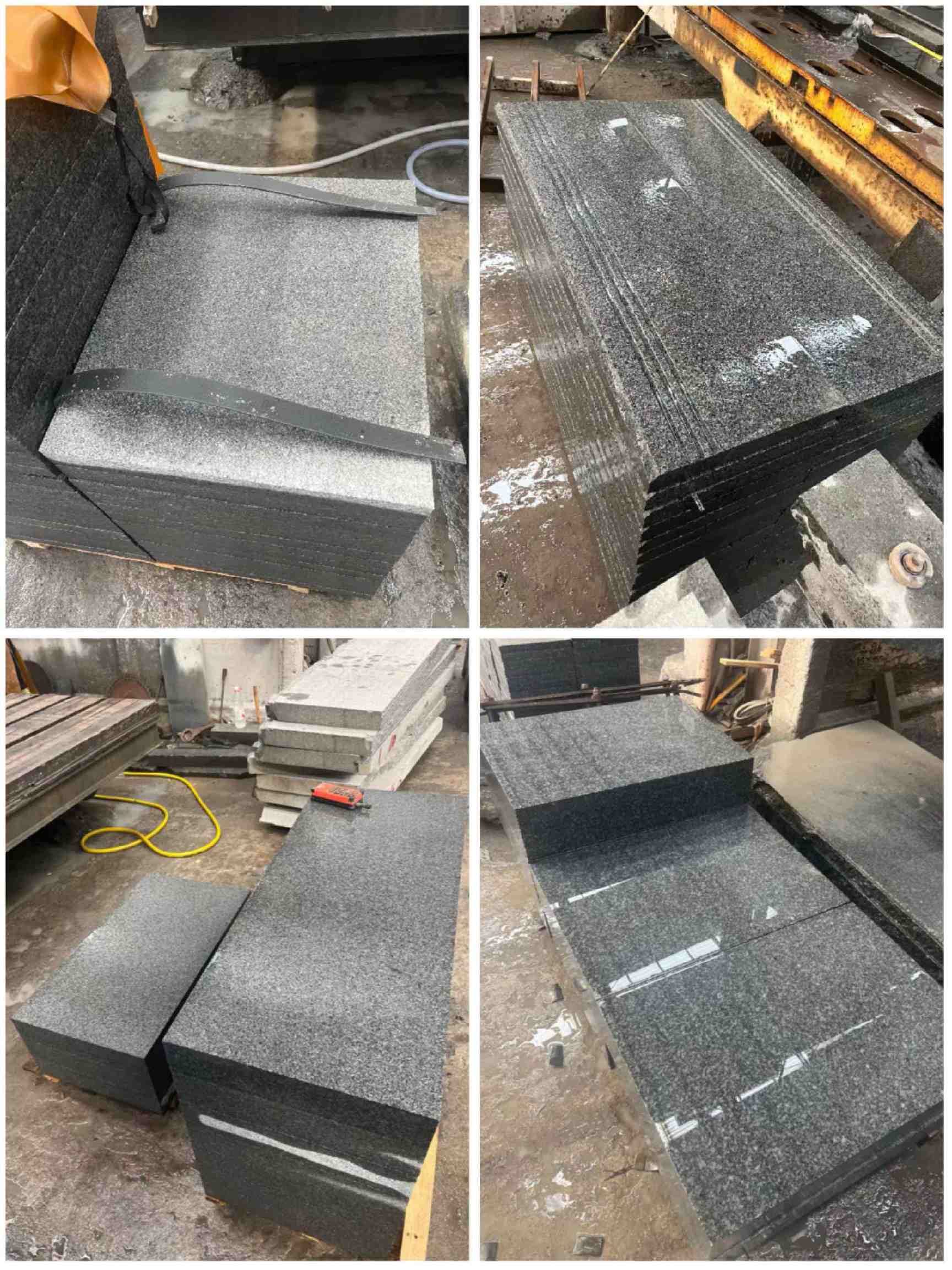 舟山 芝麻黑地铺石材