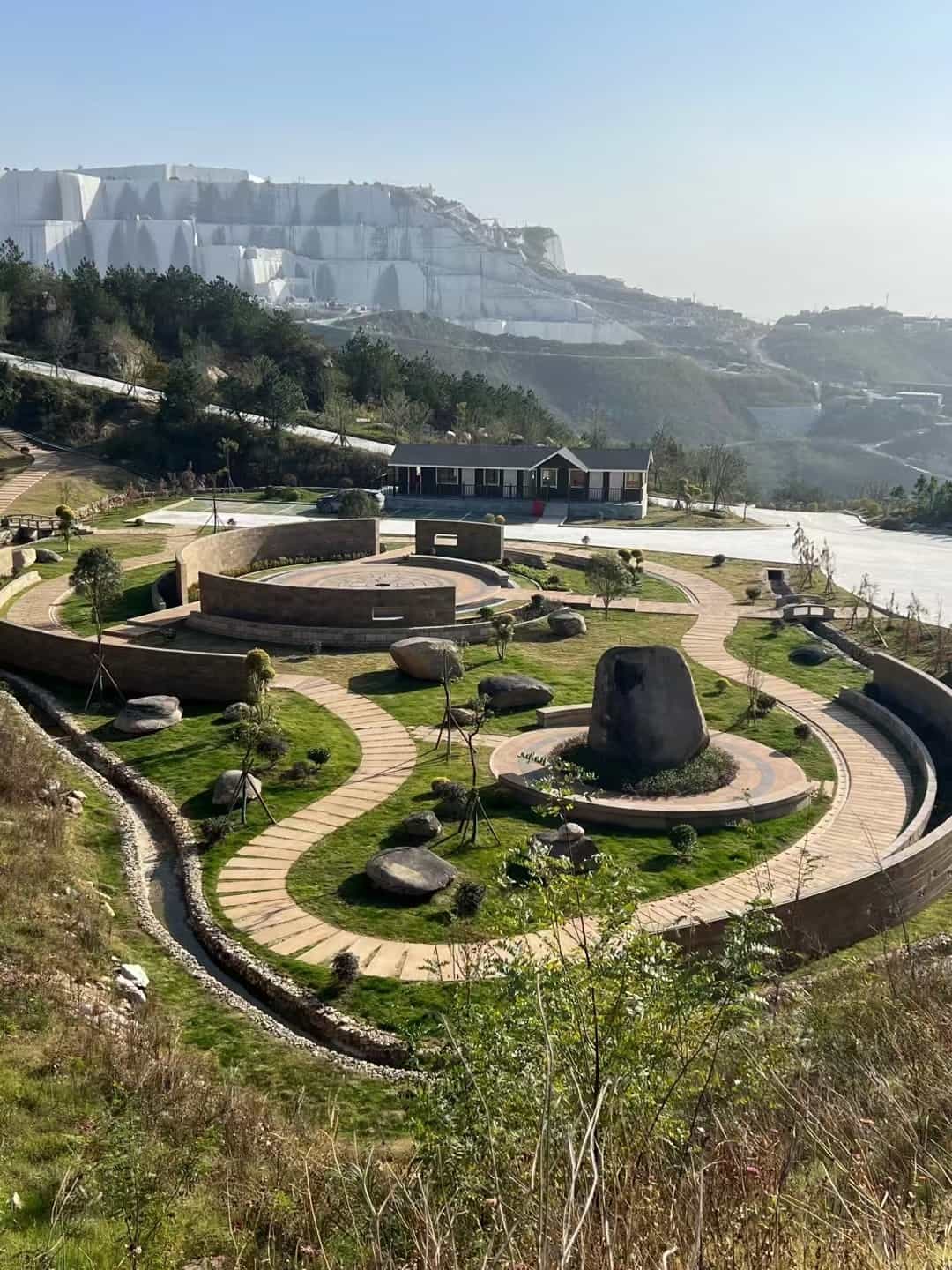 舟山仿古石铺装整体效果