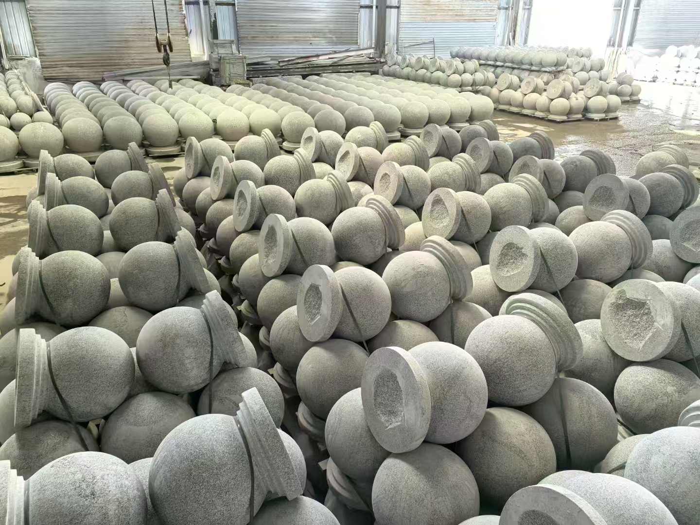 舟山石材挡车球