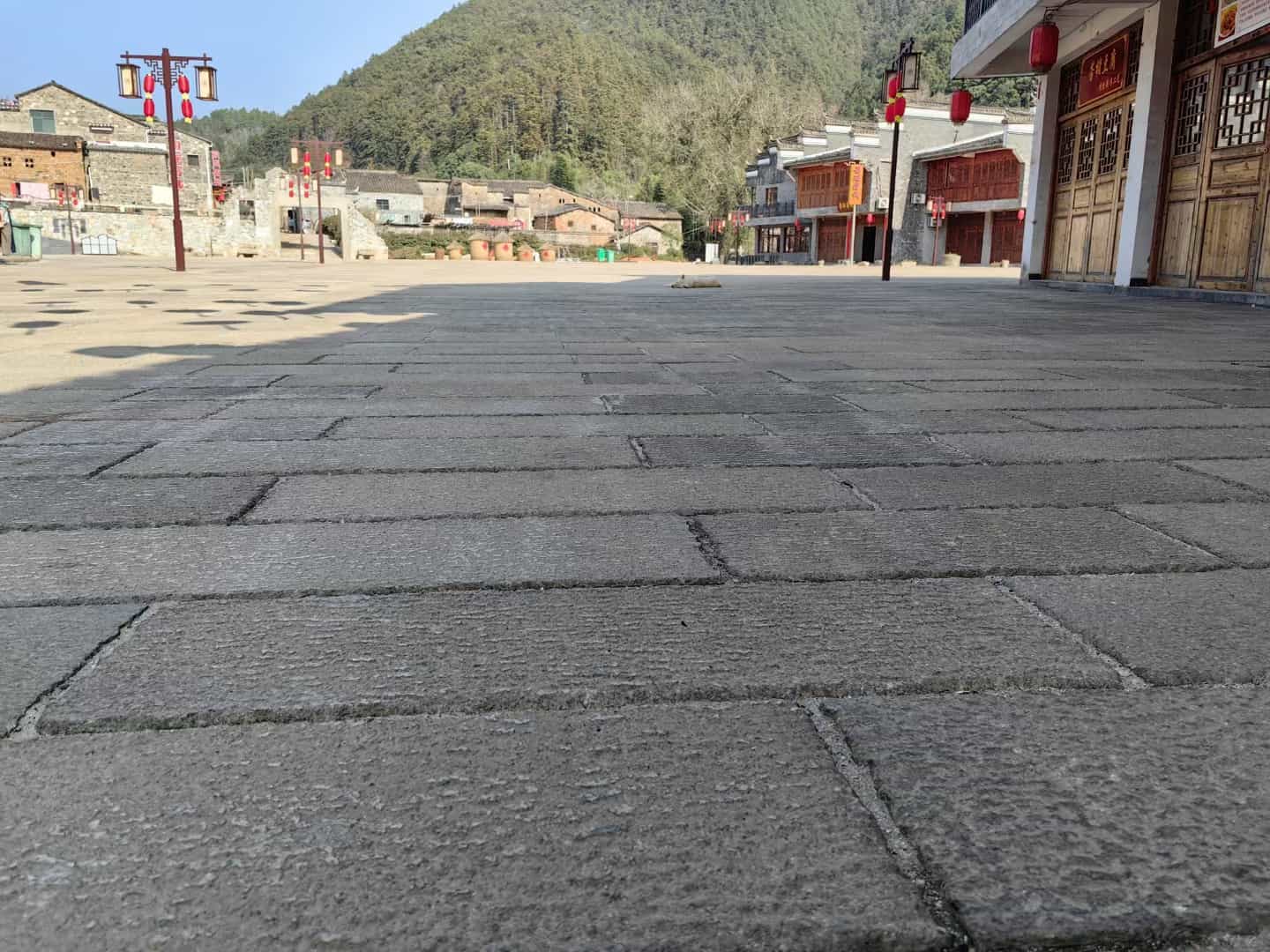 舟山仿古石铺装效果