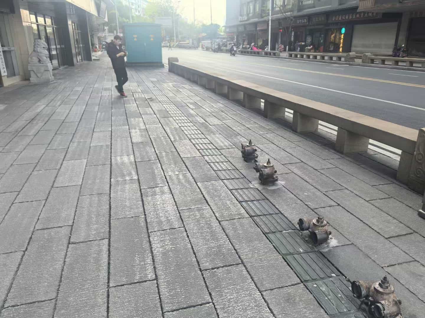 舟山仿古石铺装效果
