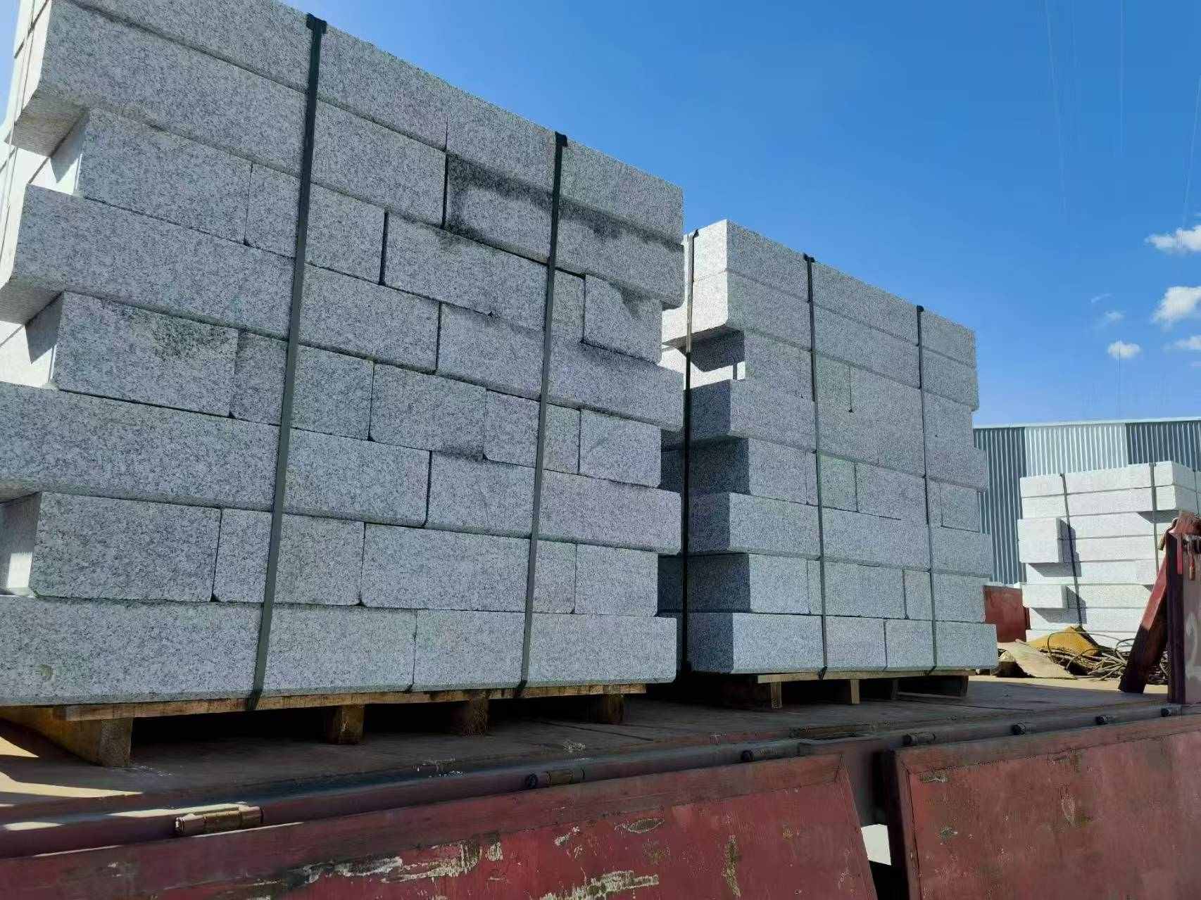 舟山 路沿石装车出货