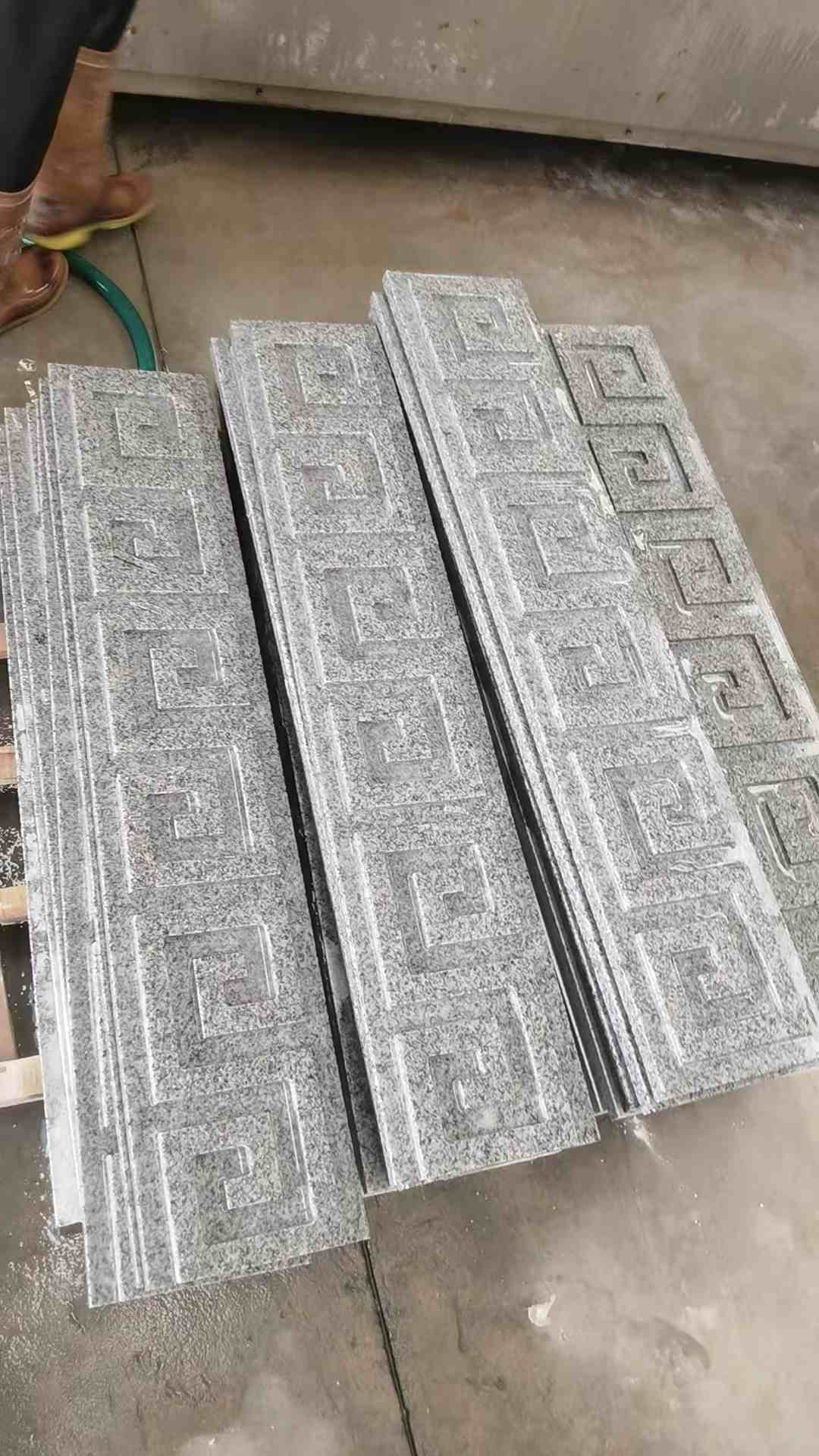 舟山 别墅回纹线条，雕刻