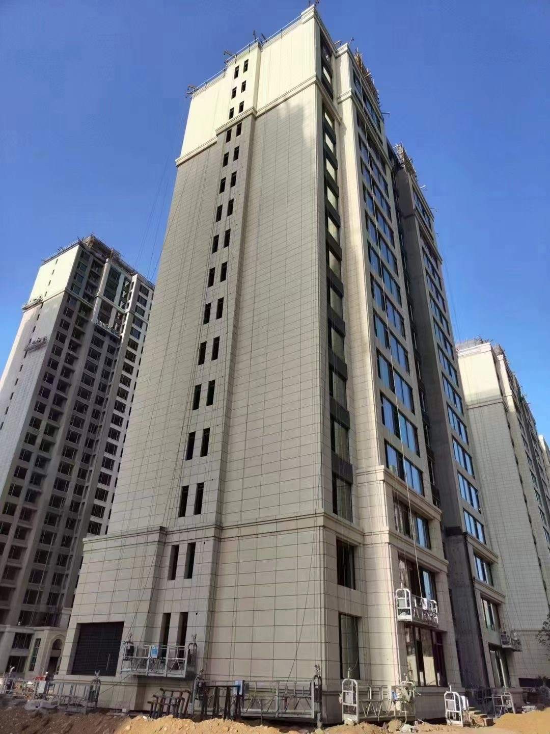 舟山黄金麻高端小区，外墙干挂